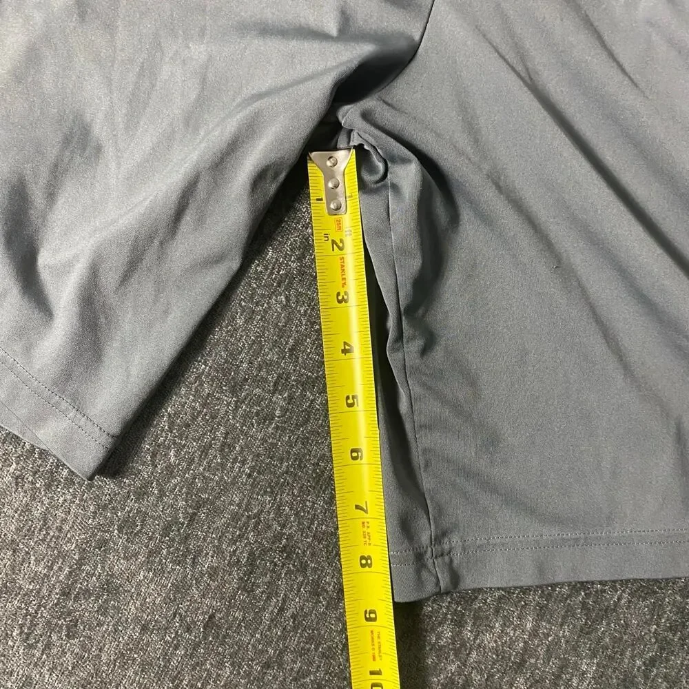 Nike Men's Grey and Blue Shorts